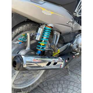  Pô Exciter 2010 Êm và Móc kèm cổ inox cho Sirius 