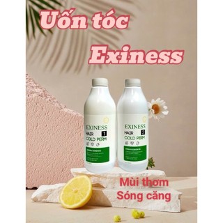 Kem Uốn  Ép Tóc exiness 500ml chuyên salon ,barber sóng căng mềm mượt