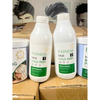 Kem Uốn  Ép Tóc exiness 500ml chuyên salon ,barber sóng căng mềm mượt