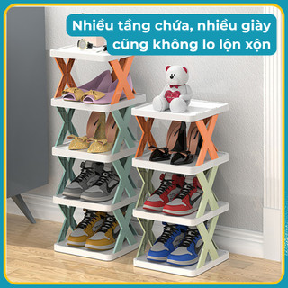 Kệ Để Giày Thông Minh Xếp Chồng Đa Năng Nago– Tiết Kiệm Diện Tích, Gọn Gàng Cửa Ra Vào