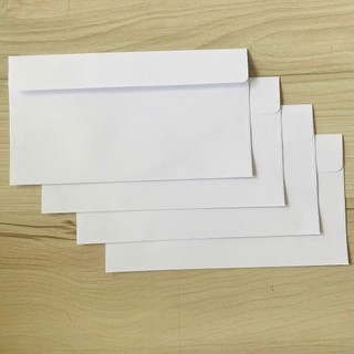 COMBO 100 cái/1 xấp Bao thư trắng kích thước 12x18cm và 12x22cm