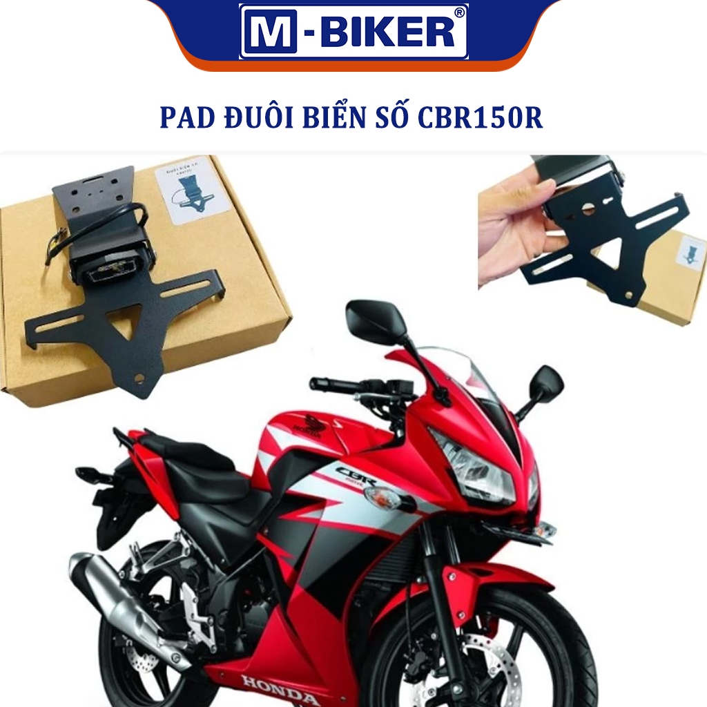 M-Biker | Đuôi biển số CBR150R  Pad biển số thể thao dành cho Honda CBR150R