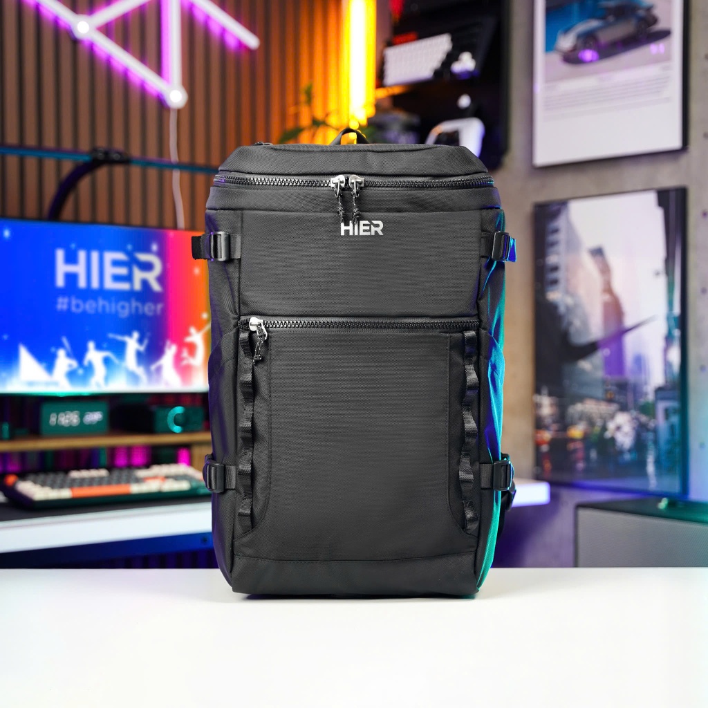 Balo Thể Thao Gym, Du Lịch, HIER Flex Backpack Gọn Nhẹ chỉ Dung Tích 26L