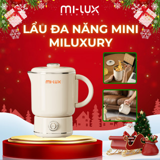  Nồi Lẩu Mini Đa Năng Miluxury 900ml –Ấm Đun Nước Di Động Ấm Đun Nước Gấp Giữ Nhiệt Du Lịch Ấm Đun Nước Điện Inox 