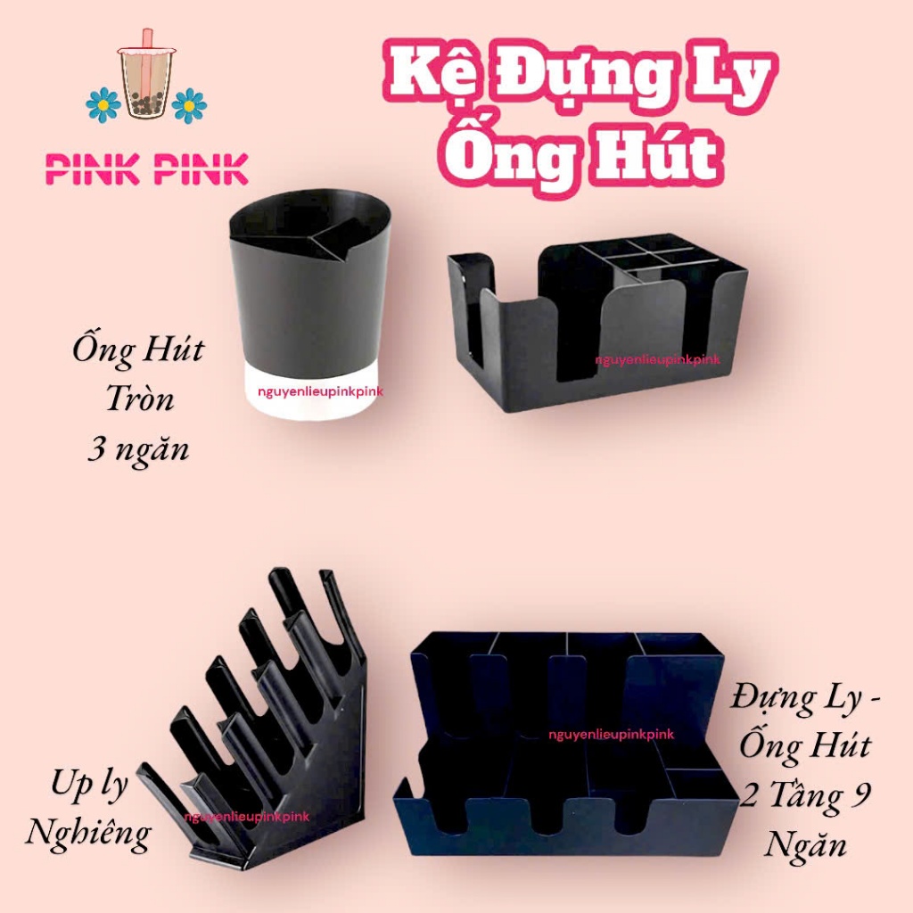 DỤNG CỤ KỆ ÚP CỐC TRÒN 3 NGĂN - KỆ LY NGHIÊNG -  2 NGĂN THẲNG ĐỨNG - 2 TẦNG 9 NGĂN - KỆ VUÔNG CHỮ NH