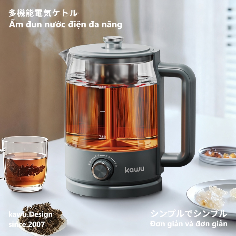 Kawu bình nấu trà điện 1.2L