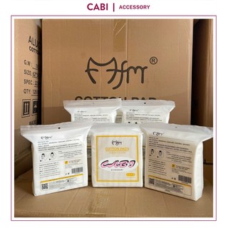  CB11 -  COMBO  5 GÓI Bông Tẩy Trang COTTON PADS 222M 3 Lớp mẫu cũ  Mèo Vàng  mẫu mới  Hatsu Nhật  