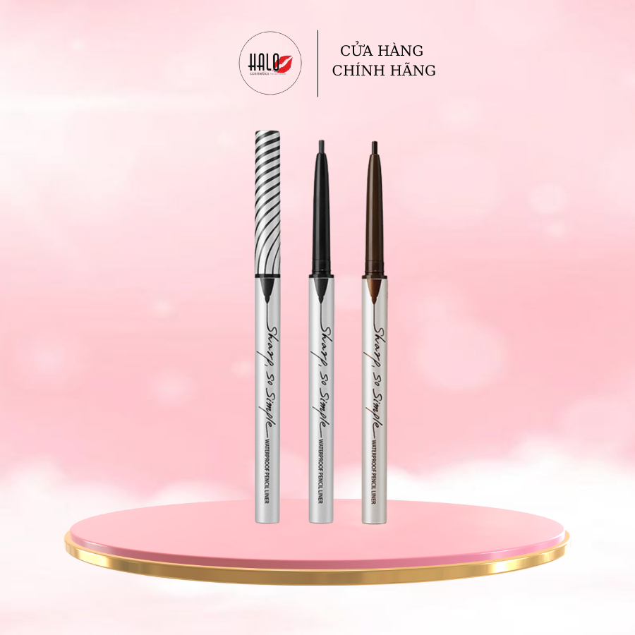 Chì kẻ mắt Clio Sharp So Simple Waterproof Pencil Liner