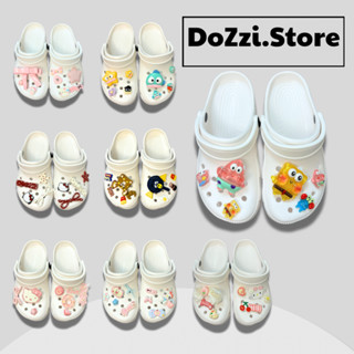 DÉP QUAI HẬU ĐÚC KHÔNG THẤM NƯỚC NAM NỮ, KÈM CHAM XINH NHIỀU MÀU-HỖ TRỢ ĐỔI SIZE