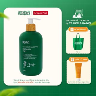   HỎA TỐC   LIVE KOL  Dầu Gội Xả Thảo Dược Cỏ Cây Hoa Lá Hà Thủ Ô 2in1 - Hỗ Trợ Làm Giảm Gãy Rụng Và Mềm Mượt Tóc 