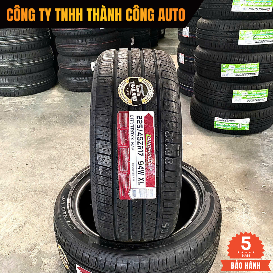 Lốp 225/45R17 - Lốp Kia Cerato - Lốp Kia Rondo - Lốp Kia K3 - Lốp 225 45 R17 chính hãng LANDSPIDER