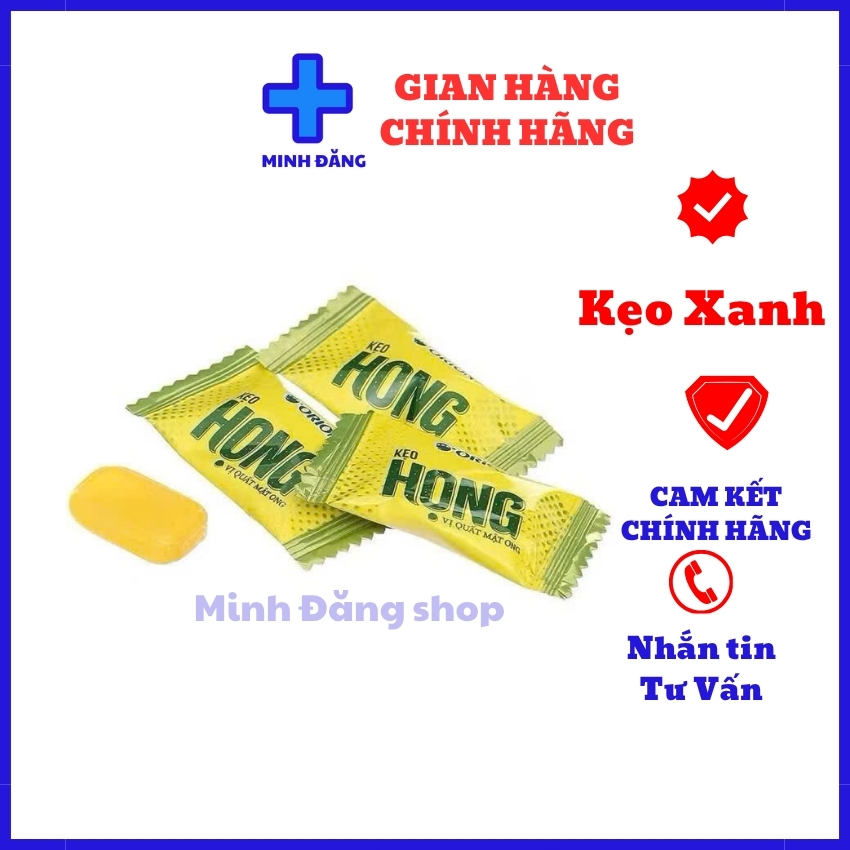 Kẹo ngậm trái cây Vitamin C mát lạnh bạc hà thơm miệng Xiao Ke Ao La gói 100g