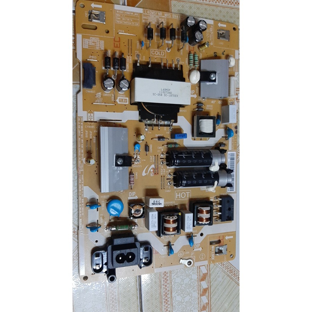 Bo mạch Tivi các model: UA40J5200DK (40J5200DK), UA40J5250DK (40J5250DK)