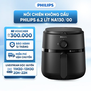 Nồi chiên không dầu Philips NA130/00 6.2 lít - Công suất 1700W - Công nghệ Rapid Air