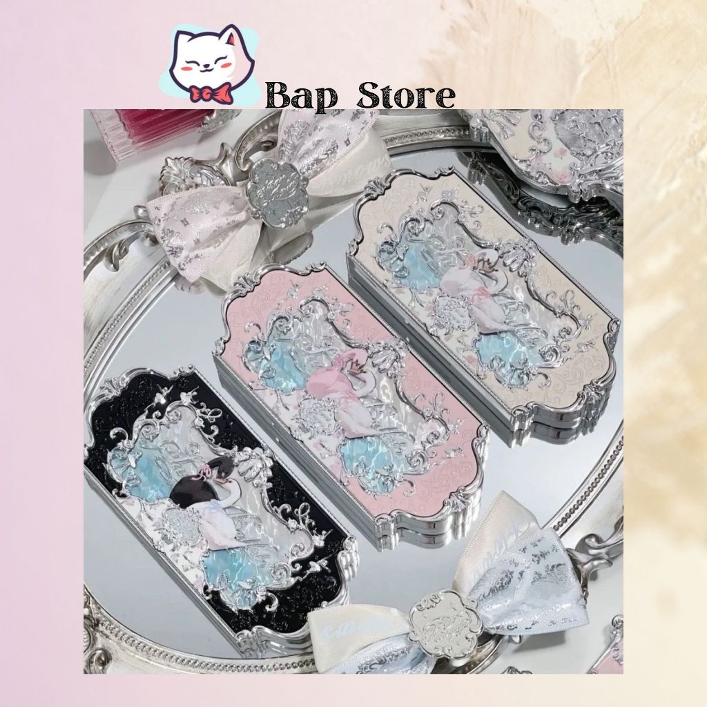 [Flower Knows] Bảng phấn mắt thiên nga Flower Knows Swan Ballet( đọc kĩ mô tả sp ạ )