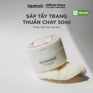   Minisize - 50ml  Sáp tẩy trang thuần chay heimish All Clean Balm 50ml 