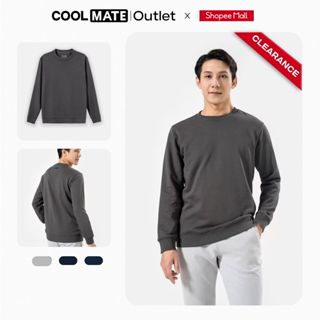   Outlet Không đổi trả  Áo Nỉ Coolmate Vải Chân Cua Chui Đầu Essentials Cotton 360gsm 