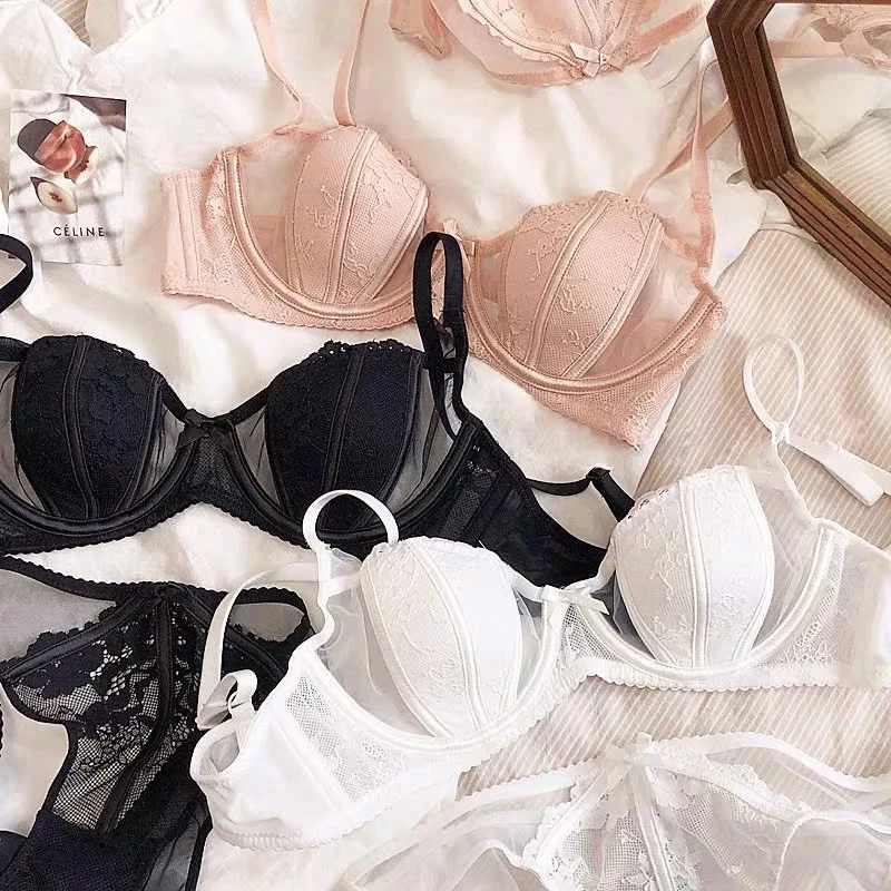 [PEINN]Áo Lót Ren Có Gọng Mút Mỏng Pha Lưới Cao Cấp, Sexy, Quyến Rũ 242