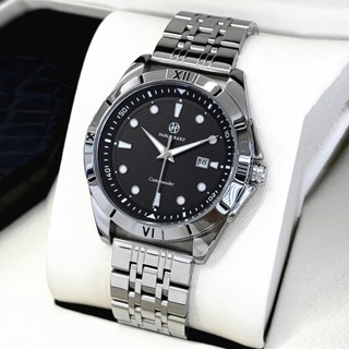  Đồng hồ nam dây thép chính hãng PABLO RAEZ K550 phản quang sang trọng chống nước 3ATM 40mm CARIENT 