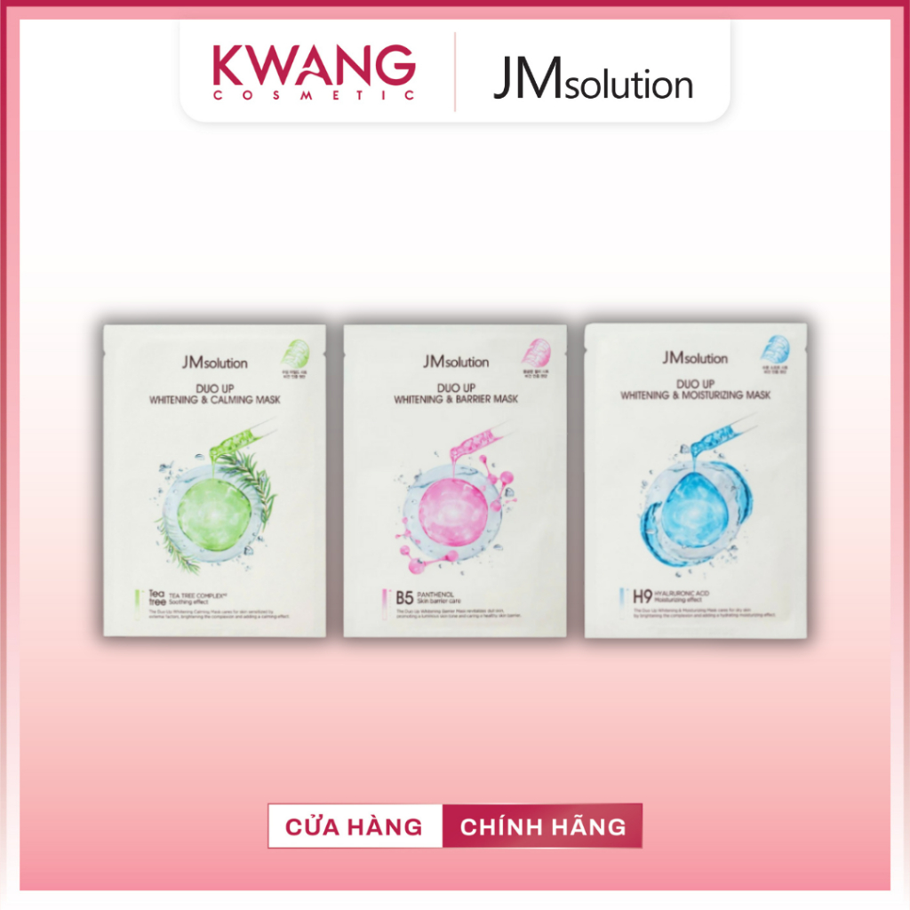 Hộp 10 Miếng Mặt Nạ Giấy JM Solution Mask Chăm Sóc Da Toàn Diện 30ml