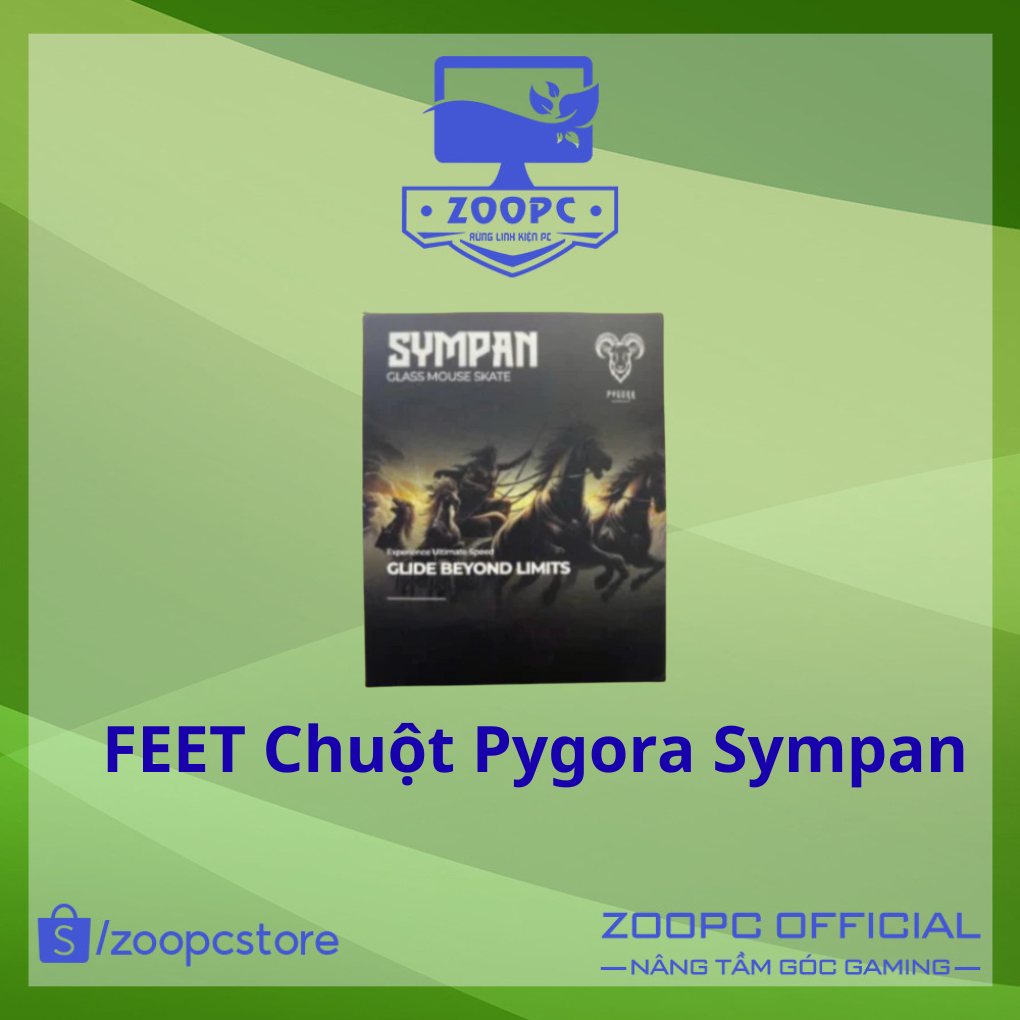 Feet chuột Pygora Control Sympan UPE Dots / Kính| ZOOPC STORE