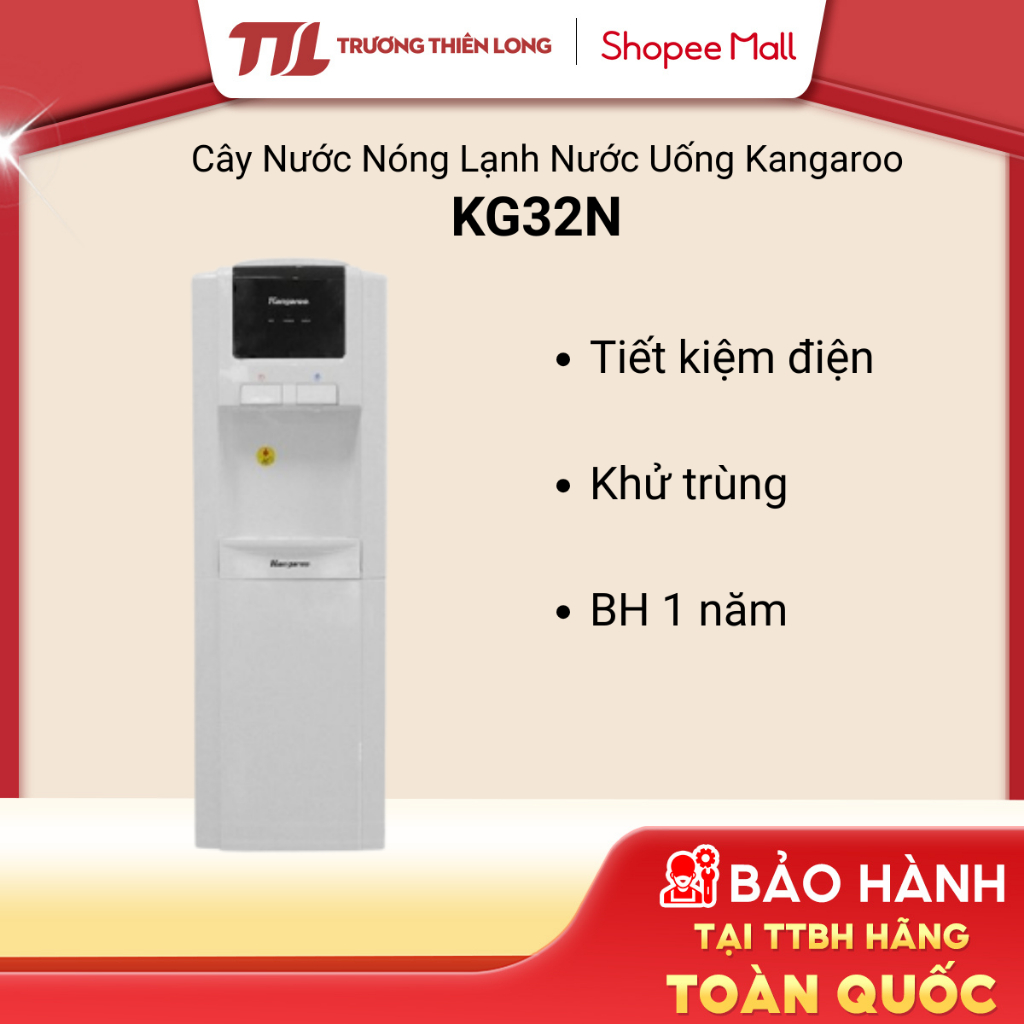 Cây Nước Nóng Lạnh Kangaroo KG32N [FREESHIP HCM]