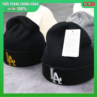 (𝗖𝗵𝗶́𝗻𝗵 𝗵𝗮̃𝗻𝗴 𝗴𝗶𝗮́ 𝘁𝗼̂́𝘁 | CGB) Mũ Nón Len MLB - Unisex - Ấm Áp Du Lịch
