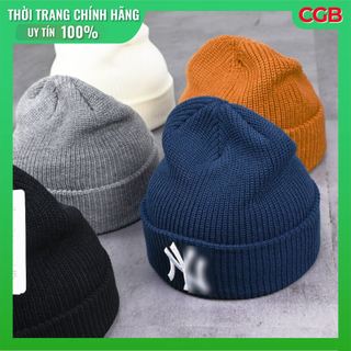(𝗖𝗵𝗶́𝗻𝗵 𝗵𝗮̃𝗻𝗴 𝗴𝗶𝗮́ 𝘁𝗼̂́𝘁 | CGB) Mũ Nón Len MLB - Unisex - Ấm Áp Du Lịch