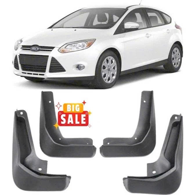 Bộ 4 Chắn Bùn Focus 2012 2013 2014 2015 2016 2017 2018 ( Bản Sedan & Hatbach ) - Chắn Bùn Bánh Focus