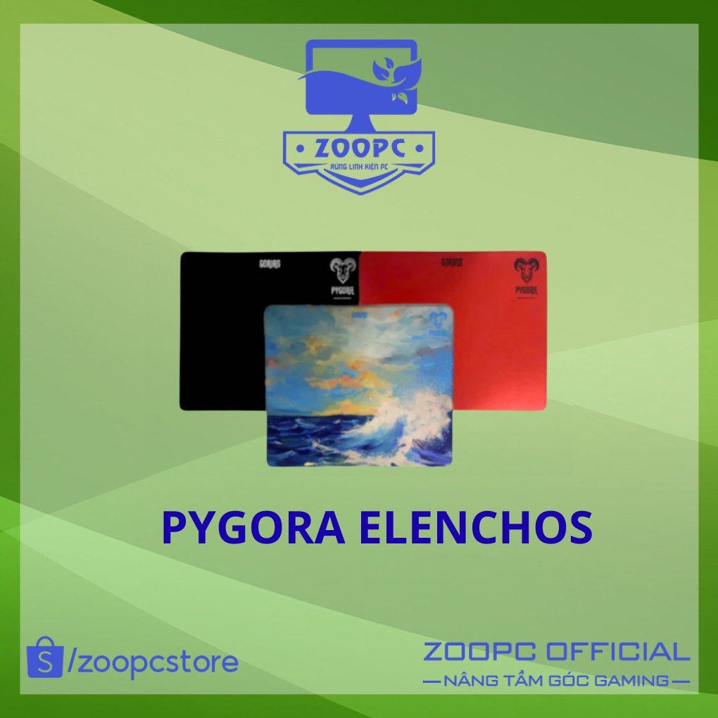Pad chuột Gaming Pygora Gorias Control đế Poron | ZOOPC STORE