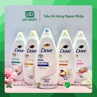  Sữa Tắm Dove Dưỡng Ẩm Sáng Da Làm Sạch Chuyên Sâu Phù Hợp Mọi Loại Da 750ML 