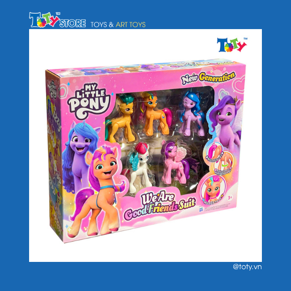 [CHÍNH HÃNG] Mô hình My Little Pony - We Are Good Friends (Suit) - DP02