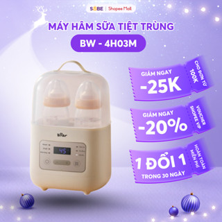 Máy Hâm Sữa Bear Đa Năng Máy Tiệt Trùng Bình Sữa Rã Đông Giữ Ấm Ủ Sữa Cho Bé Thiết Kế Nhỏ Gọn Tiện Lợi BW-4H03M 