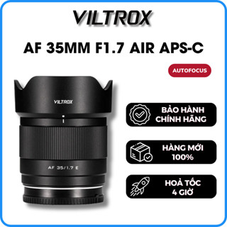  Ống Kính VILTROX AF 35MM F1.7  AIR APS-C Cho Máy Ảnh Cho Sony E   Nikon Z   Fuji X - Bảo Hành 12 Tháng 