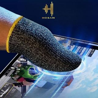 Găng Tay Cảm Ứng Ver S Sợi Bạc HOSAN Bao Tay Chống Mồ Hôi Chơi Game Cực Mượt Mà