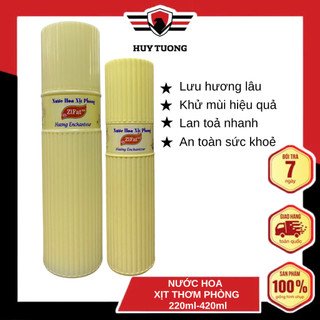  Nước hoa xịt phòng Huy Tưởng hương Enchanteur cao cấp giúp làm thơm khử mùi ẩm mốc 420ml - 220ml 