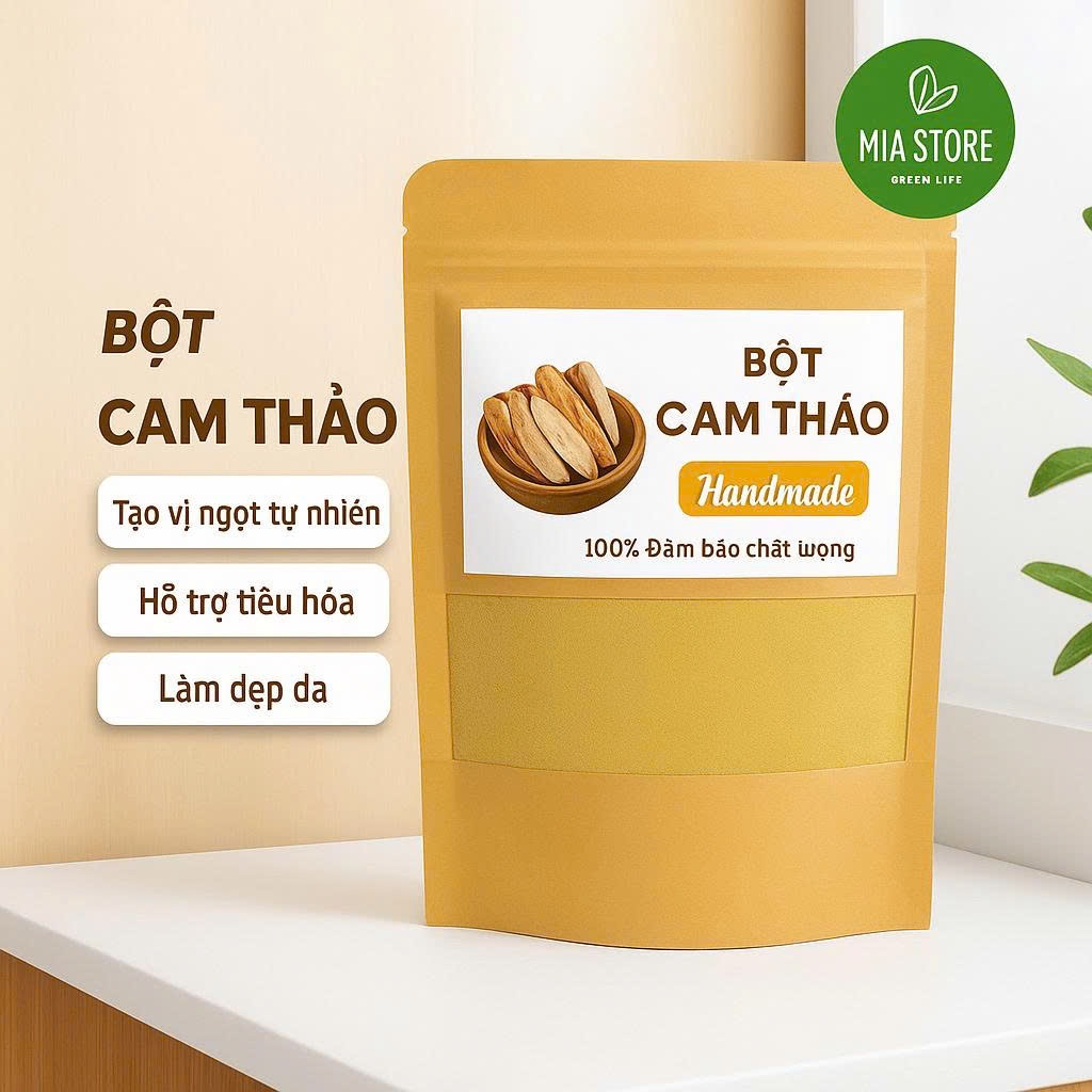 Bột Cam Thảo Handmade Sáng Mịn Da