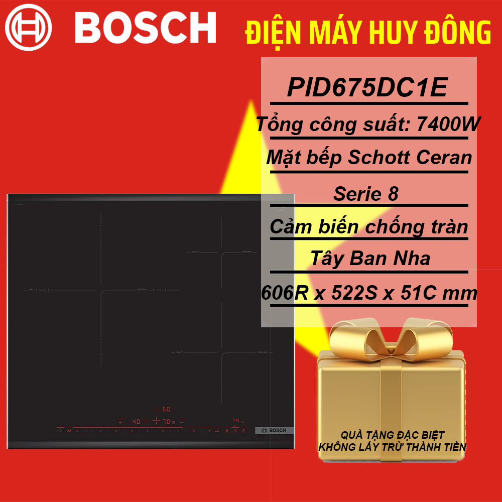 Bếp từ Bosch HMH.PID675DC1E Series 8