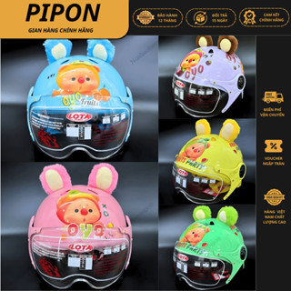  Mũ bảo hiểm trẻ em tem Oyo Fruits đáng yêu có kèm tai bông siêu hot nón bảo hiểm cho bé chính hãng bảo hành 12 tháng 