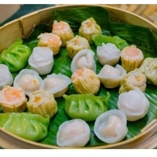 Combo Dimsum (Há Cảo) 4 vị Bamboo túi 840g