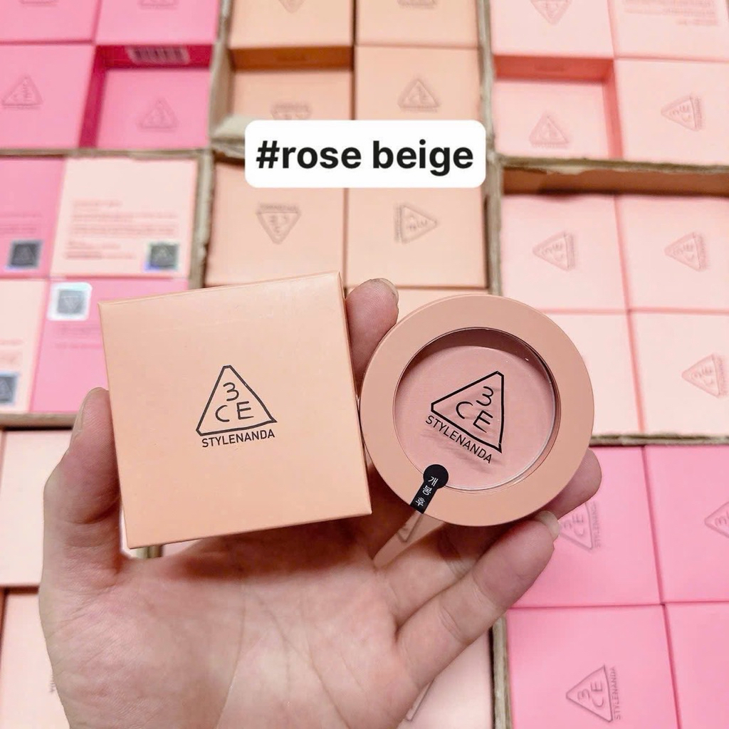 [AUTH 100%] MÁ HỒNG 3CE MOOD RECIPE FACE BLUSHER #ROSE BEIGE