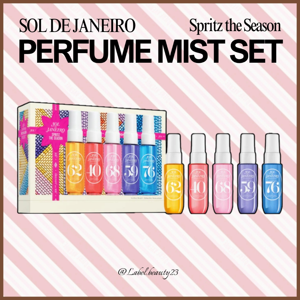 SẴN ✨ Set nước hoa 𝐒𝐨𝐥 Perfume Mist Discovery Set - 𝐋𝐚𝐛𝐞𝐥.𝐛𝐞𝐚𝐮𝐭𝐲 ✨