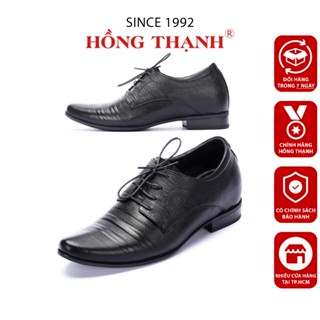  Giày Tây Nam Độn Cao HỒNG THẠNH Giày Oxford Tăng Chiều Cao Đế 6cm Da Bò Thanh Lịch - 5080 