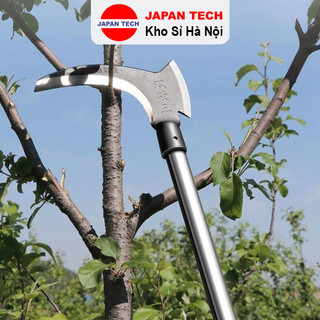 Dụng Cụ Chặt Cành, Phát Cỏ – Liềm Rìu 2 Lưỡi Đa Năng Bền Bỉ, Gọn Gàng