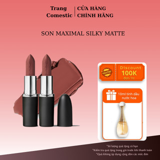  Son MAC ximal Silky Matte Lipstick 3.5g Fullsize - Trangcomesitc 