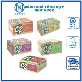  Trà Xanh C2 Hương Chanh Đào Ổi Hồng Dầu Anh Đào Chai 455ml 