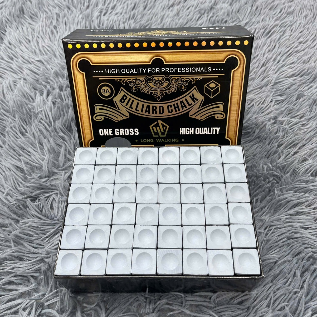 ( 10 Viên ) Lơ Xám Billards Chalk Chuyên Dụng Cho CLB Giá Tốt