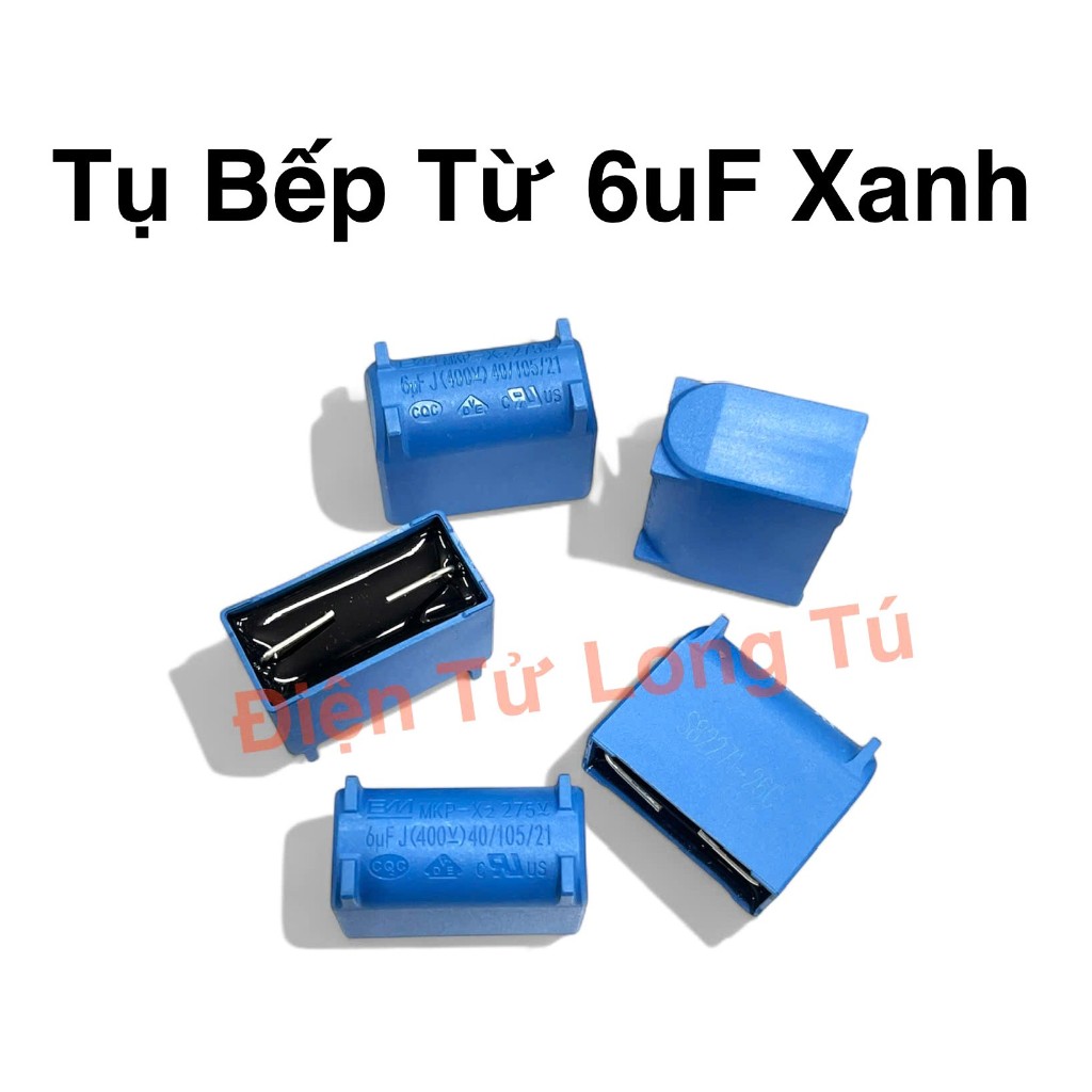 Tụ bếp từ BM 6uf xanh