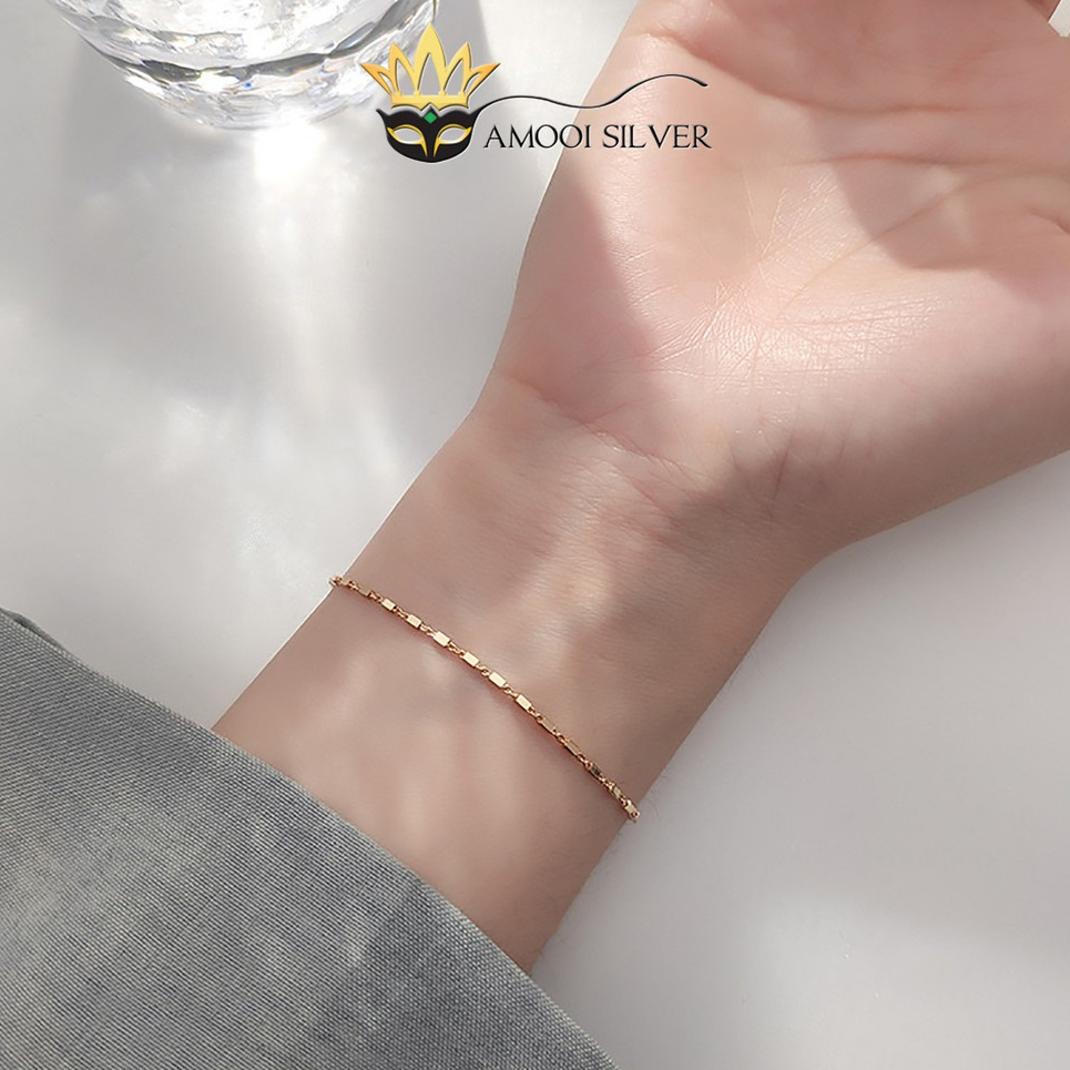 Lắc tay bạc S925 basic - Amooi Silver AT59