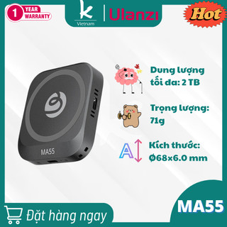 Ulanzi MA55 Vỏ Ổ Cứng SSD Từ Tính - M097